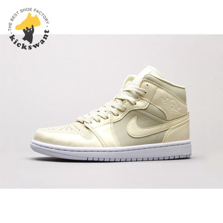 Air Jordan 1 MidGoose Feather Yellow 36-46