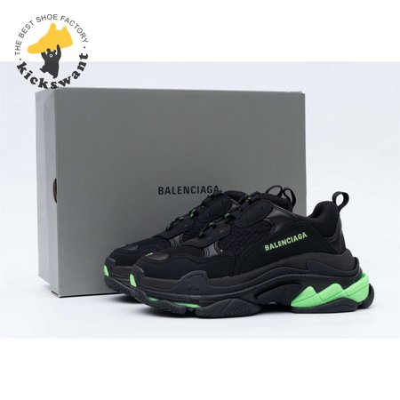 Balenciaga Triple S Black Fluo Green SIZE: 35-45