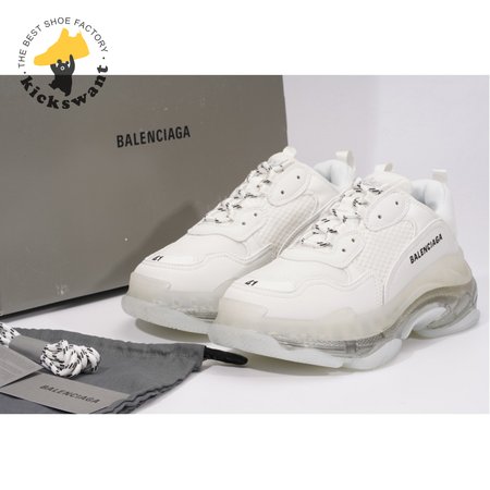 Balenciaga Triple S Clear Sole White SP35-45