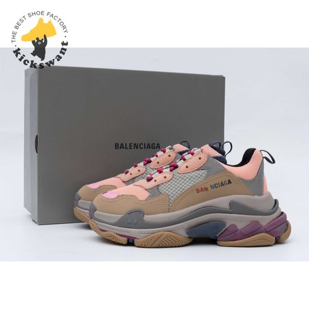 Balenciaga Triple S Pink Grey Purple SIZE: 35-45