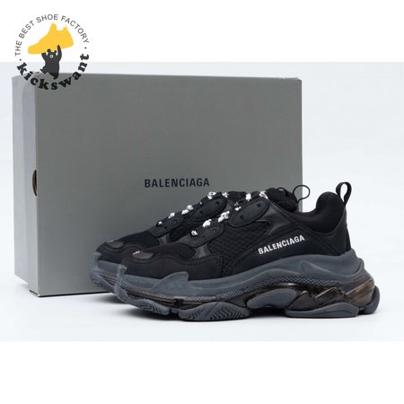 Balenciaga Triple S Black Clear Sole (W) 35-45