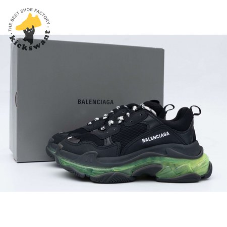 Balenciaga Triple S Black Yellow Fluo 35-45