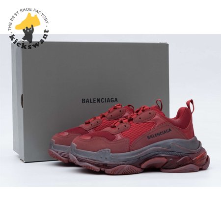 Balenciaga Triple S Burgundy Red 35-45