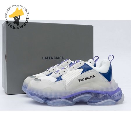 Balenciaga Triple S Clear Sole Blue (W) 35-45