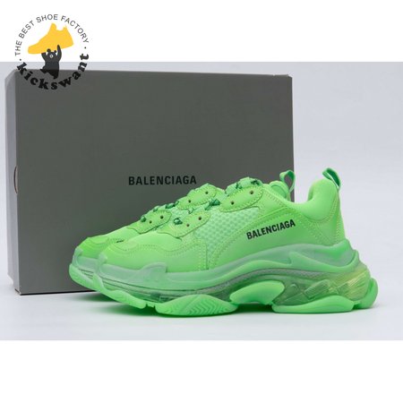 Balenciaga Triple S Neon Green Clear Sole (W) 35-45