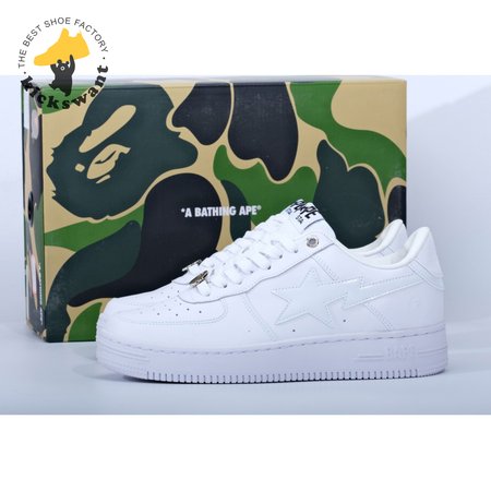 Bape Sta Low White Size 36-45