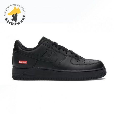 Nike Air Force 1 Low Supreme Black Size 36-47.5