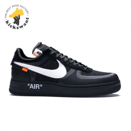 Off-White x Air Force 1 Low 'Black' Size 40-47.5