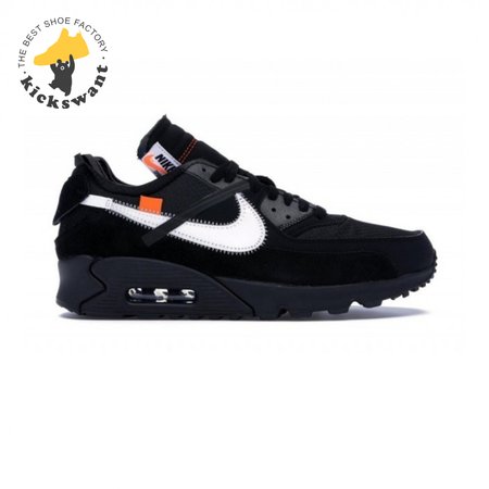 Off-White x Air Max 90 'Black' Size 36-46