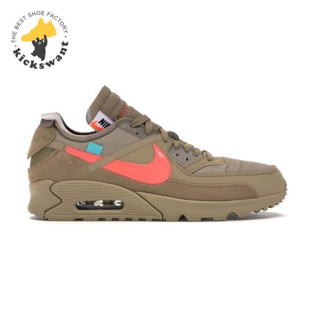 Off-White x Air Max 90 'Desert Ore' Size 36-46