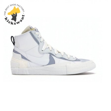 Sacai x Blazer Mid 'White Grey' Size 40-47.5