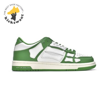 AMIRI Skel Top Low Whtie Green Size 40-46