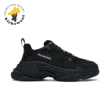 Balenciaga Triple S Triple Black Size 34-46