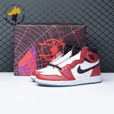 Jordan 1 Retro High Spider Man Origin Story (Special Box) Size 40-47.5