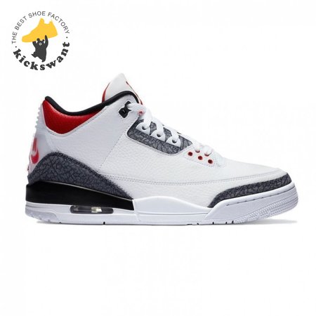 Air Jordan 3 Retro Denim SE 'Fire Red' Size 40-47.5