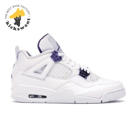 Air Jordan 4 Retro 'Purple Metallic' Size 36-47.5