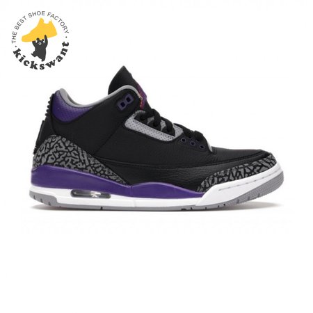 Air Jordan 3 Retro 'Court Purple' Size 40-47.5