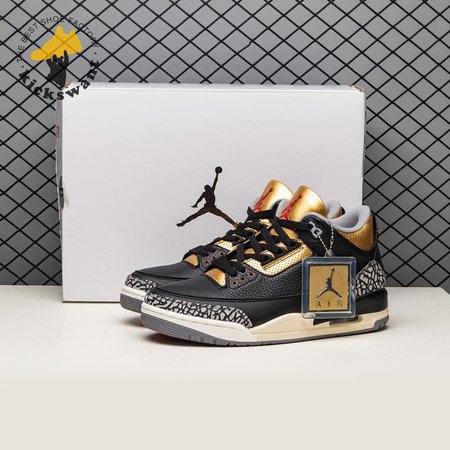 Air Jordan 3 Black Gold Size 40.5-46