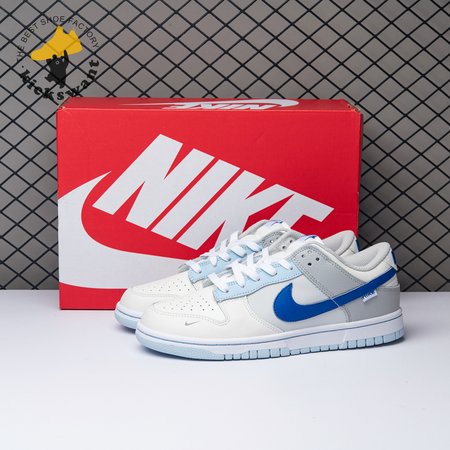 Nike Dunk Low Ivory Hyper Royal FB1543-141 Size 36-46