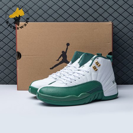 Air Jordan 12 White Green Size 40-47.5