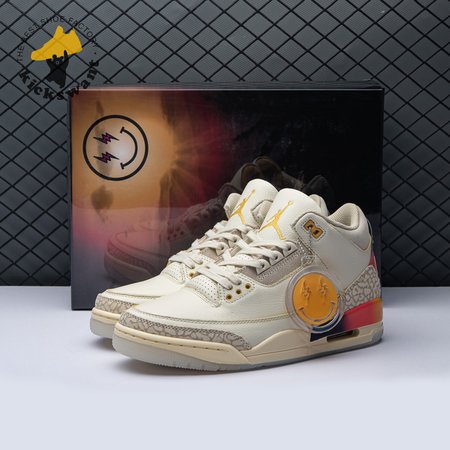 J Balvin x Air Jordan 3 FN0344-901 Size 36-47.5