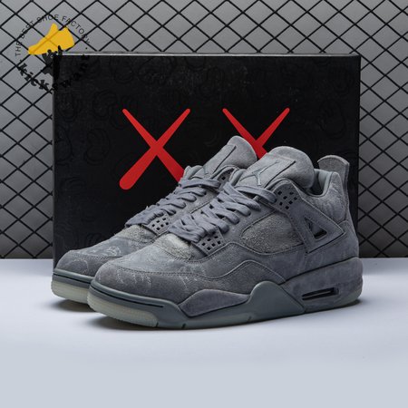 KAWS x Air Jordan 4 Retro 'Cool Grey' Size 40-47.5