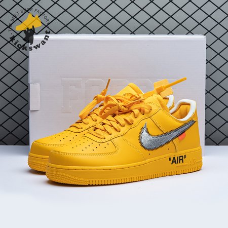 Off-White x Air Force 1 Low 'University Gold' Size 36-47.5